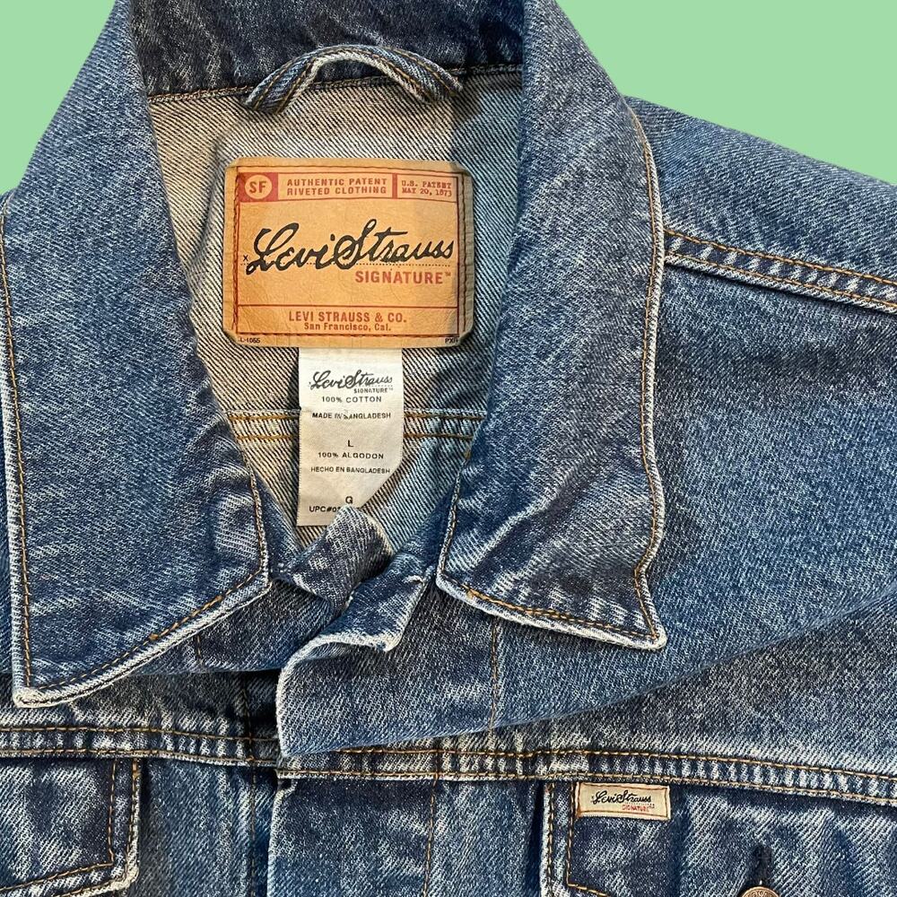 Vintage Levi’s classic Denim jacket L - Picture 4 of 4